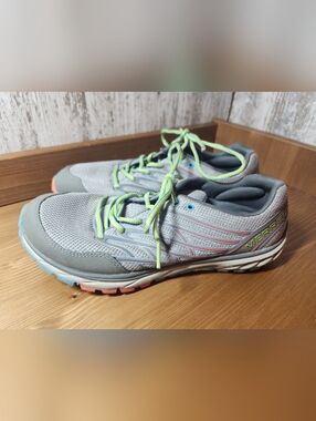 Merrell Bare Access Shoes Womens Size 9 Gray Sneakers Trail Running Hiking L@@K